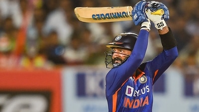 Indian batsman Dinesh Karthik (PTI)