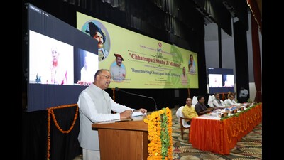 Vice chancellor, CSJMU, prof Vinay Kumar Pathak speaking at an event at the university (Sourced) Vice chancellor, CSJMU, prof Vinay Kumar Pathak speaking at an event at the university (Sourced)