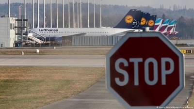 The announcement comes two weeks after Lufthansa said it would cancel 900 connections in July (Vasco Garcia/dpa/picture alliance ) The announcement comes two weeks after Lufthansa said it would cancel 900 connections in July (Vasco Garcia/dpa/picture alliance )