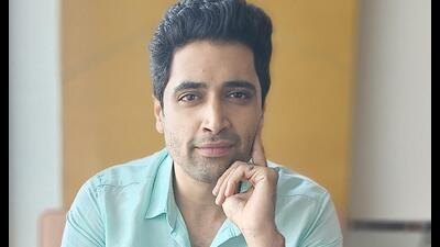 Major writer-actor Adivi Sesh on his visit to Lucknow. (HT Photo)