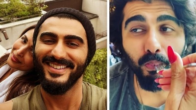 Malaika Arora shared a birthday post for Arjun Kapoor.&nbsp;