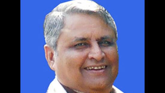 Bihar education minister Vijay Kumar Choudhary. (HT Photo)