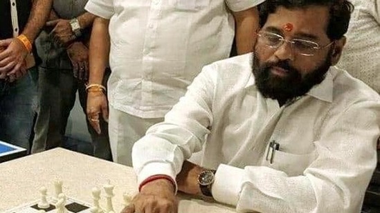 Rebel Shiv Sena leader Eknath Shinde. (ANI)