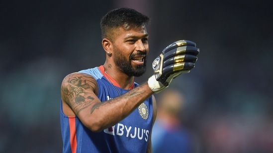 IND Vs IRE Live Score: India captain Hardik Pandya(PTI) IND Vs IRE Live Score: India captain Hardik Pandya(PTI)