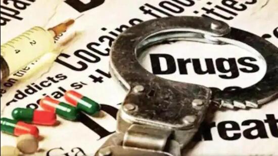 Mohali police revealed that a total of 190 people had been arrested in drug-related incidents in last six months. (HT File)