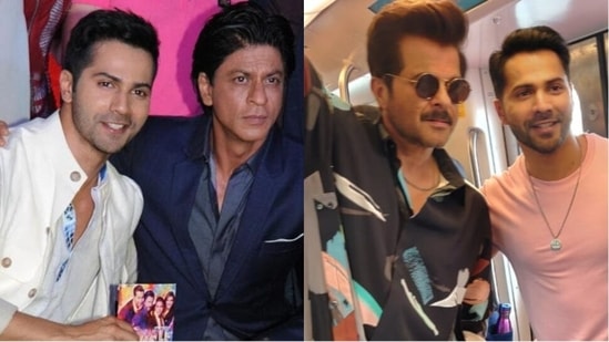 Varun Dhawan spoke on working with Shah Rukh Khan and Anil Kapoor.