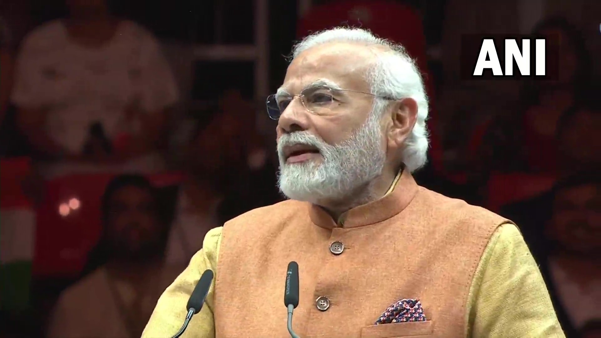 PM Narendra Modi speaks at an event in Munich, Germany, on Sunday. (ANI)