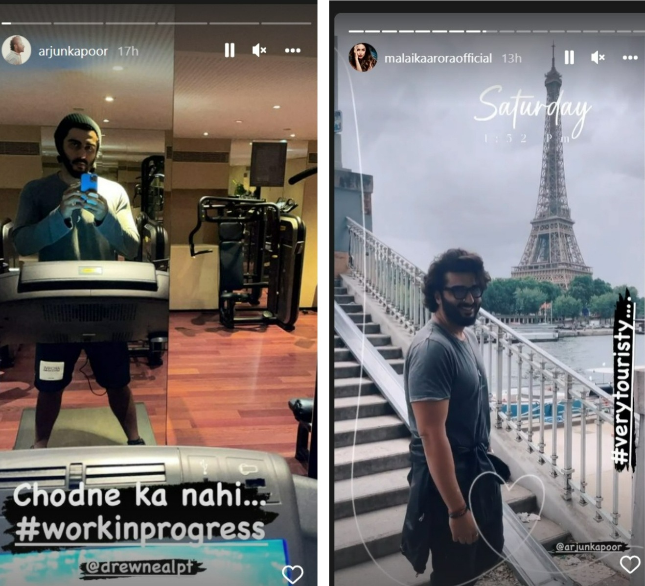 Arjun Kapoor is in Paris.&nbsp;