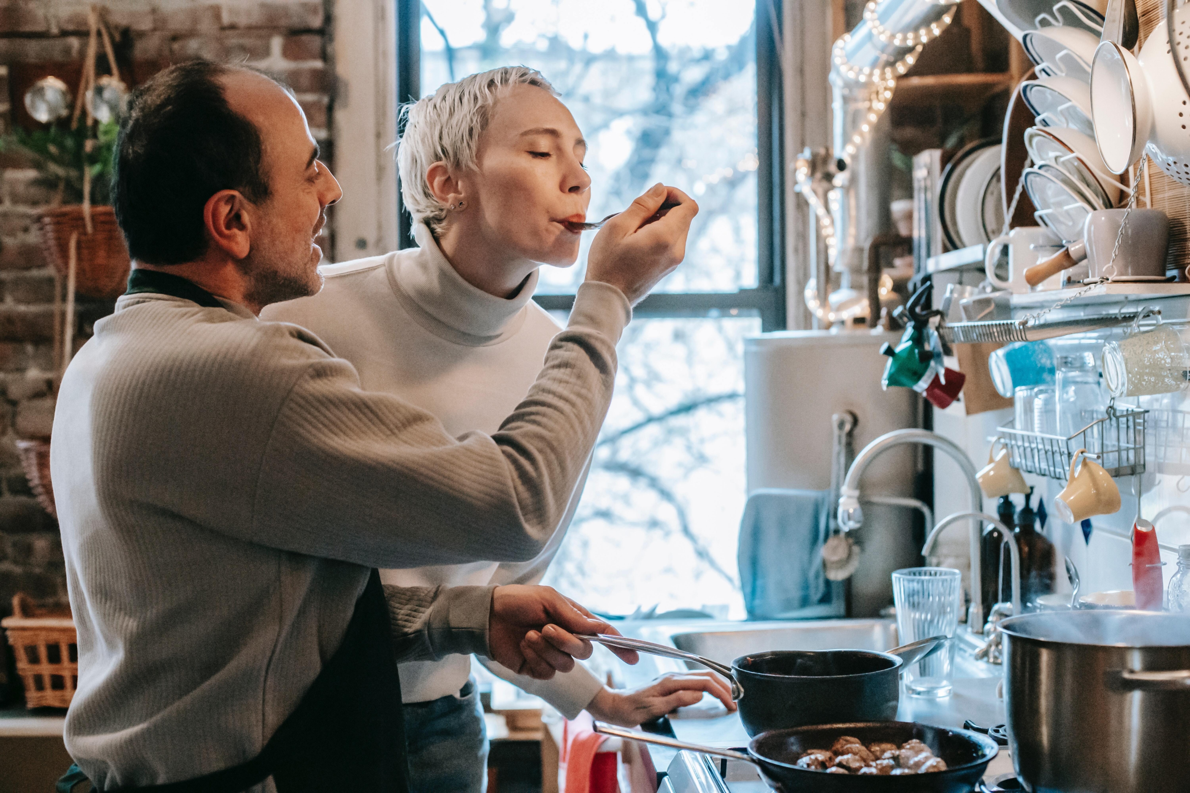 When you are having a meal, feel the texture of the food, enjoy the taste, and smell it. (Pexels) When you are having a meal, feel the texture of the food, enjoy the taste, and smell it. (Pexels)