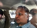 Delhi health minister Satyendar Jain was arrested on charges of money laundering on May 30. Delhi health minister Satyendar Jain was arrested on charges of money laundering on May 30.