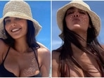 Esha Gupta slays beach fashion in two trendy bikinis, enjoys holiday with her boyfriend
