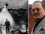 Paul McCartney while performing at Glastonbury festival played a clip featuring Johnny Depp. Paul McCartney while performing at Glastonbury festival played a clip featuring Johnny Depp.