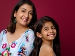 Juhi Parmar with daughter Samairra. Juhi Parmar with daughter Samairra.