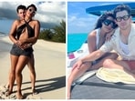 Priyanka Chopra and Nick Jonas enjoyed a dreamy vacation on the beach this weekend, and the pictures from their getaway will make you crave a holiday. The Matrix actor dropped some stunning photos and videos on her Instagram today. They showed her embracing her inner 'island girl' in trendy swimsuits, cuddling up with Nick Jonas, soaking up the sun, enjoying the scenic beaches, and marvelling at sunsets. Scroll ahead to take a look at the snippets from their getaway.(Instagram)