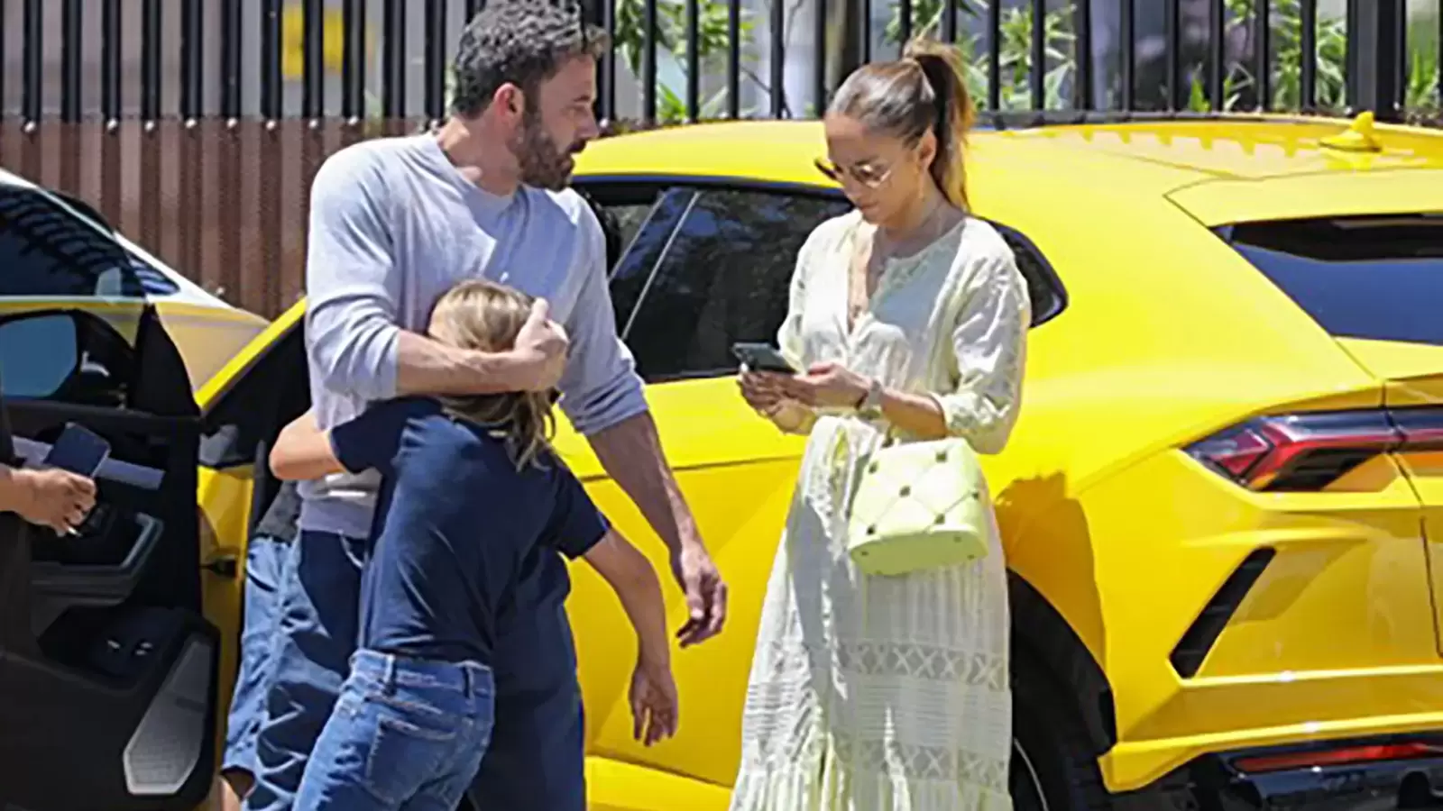 Ben Affleck’s 10-year-old son crashes ₹3-crore Lamborghini during outing with Jennifer Lopez. See pics