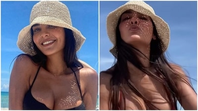Esha Gupta slays beach fashion in two trendy bikinis, enjoys holiday with her boyfriend (Instagram) Esha Gupta slays beach fashion in two trendy bikinis, enjoys holiday with her boyfriend (Instagram)