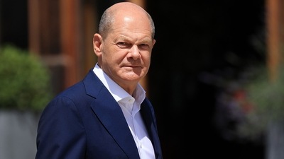 German Chancellor Olaf Scholz. (Bloomberg)