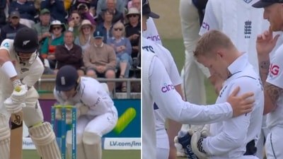 Sam Billings manages to pull off a crazy catch against New Zealand (Twitter)