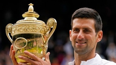 Wimbledon begins June 27, when Djokovic has a shot at becoming a seven-time champion on the grass court. (AP) Wimbledon begins June 27, when Djokovic has a shot at becoming a seven-time champion on the grass court. (AP)