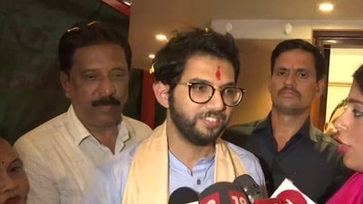 Maharashtra cabinet minister Aaditya Thackeray. (ANI)