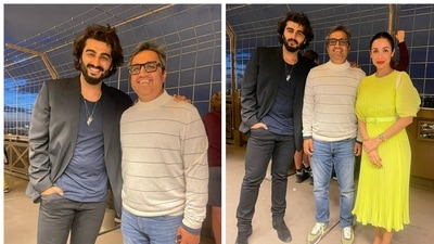 Ashneer Grover met Arjun Kapoor and Malaika Arora in Paris.&nbsp;