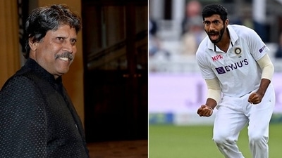 Kapil Dev and Jasprit Bumrah (Getty Images) Kapil Dev and Jasprit Bumrah (Getty Images)