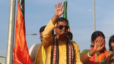 Tripura chief minister Manik Saha was approached by a team of Congress leaders who sought an impartial probe into Sunday’s violence (Twitter/DrManikSaha2) Tripura chief minister Manik Saha was approached by a team of Congress leaders who sought an impartial probe into Sunday’s violence (Twitter/DrManikSaha2)
