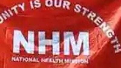 Most of the NHM employees of the Ambala district protested under the banner of the Swasthya Karmachari Sangh, affiliated to the Bharatiya Mazdoor Sangh (BMS), outside the office of the civil surgeon. They are demanding implementation of 7th pay panel. (HT Photo/ Representational image) Most of the NHM employees of the Ambala district protested under the banner of the Swasthya Karmachari Sangh, affiliated to the Bharatiya Mazdoor Sangh (BMS), outside the office of the civil surgeon. They are demanding implementation of 7th pay panel. (HT Photo/ Representational image)