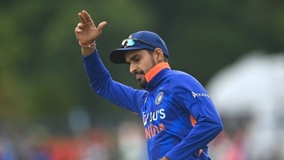Deepak Hooda in the first T20I against Ireland (Getty Images)
