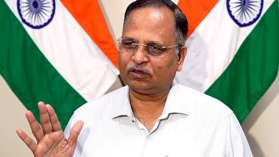 The money laundering case is based on a 2017 CBI first information report (FIR) lodged against Satyendar Jain.(ANI file photo)