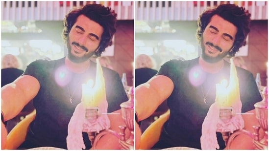 Arjun celebrated his birthday in the dreamiest way possible – wishing with a birthday candle in front of him, in the city of love and his girlfriend beside him. “Make a wish my love,” wrote Malaika.(Instagram/@malaikaaroraofficial)