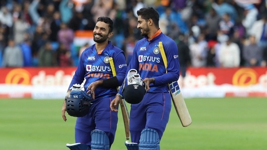 Dinesh Karthik and Deepak Hooda (AFP) Dinesh Karthik and Deepak Hooda (AFP)
