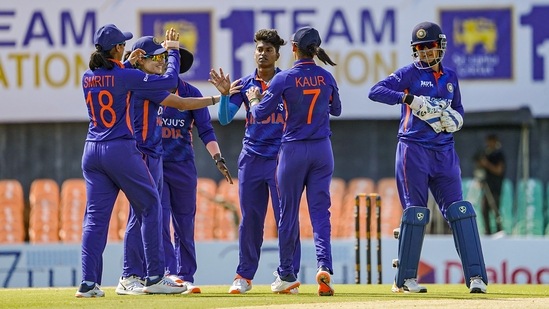 Indian women's cricket team(PTI) Indian women's cricket team(PTI)