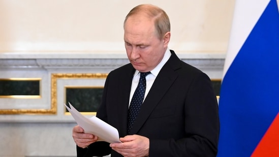Russian President Vladimir Putin.(AP)