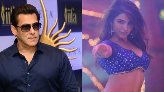 Salman Khan's comment about Pushpa song Oo Antava drew a reaction from Samantha Ruth Prabhu.