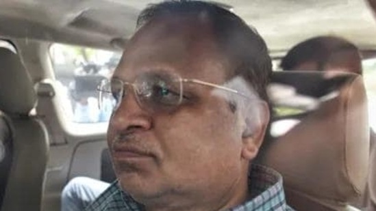 Delhi minister Satyendar Jain has been accused of money laundering through Kolkata-based shell companies.(File photo)