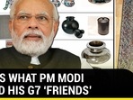 HERE’S WHAT PM MODI GIFTED HIS G7 ‘FRIENDS’