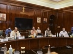 Union finance minister Nirmala Sitharaman chairs a GST Council meeting.(PTI / File Photo) Union finance minister Nirmala Sitharaman chairs a GST Council meeting.(PTI / File Photo)