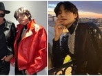 BTS member V, aka Kim Taehyung, met with Celine's creative director Hedi Slimane after attending the Celine men's Spring-Summer 2023 collection. On Monday, the Winter Bear crooner posted a photo with Slimane and a few new dreamy pictures of the stylish look he had donned for the fashion show on Instagram. The post got a lot of love from ARMY (more than nine million likes), who had rushed to see the star outside the Palais de Tokyo, where Hedi Slimane showcased his new collection.(Instagram/@thv)