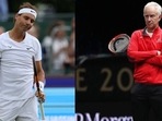 Rafael Nadal; John McEnroe Rafael Nadal; John McEnroe