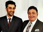 Ranbir Kapoor with father Rishi Kapoor at a film event. Ranbir Kapoor with father Rishi Kapoor at a film event.