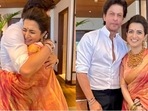 Shah Rukh Khan with Tamil actor Dhivyadharshini. Shah Rukh Khan with Tamil actor Dhivyadharshini.