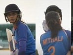 Taapsee Pannu in Shabaash Mithu song Fateh. Taapsee Pannu in Shabaash Mithu song Fateh.