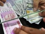 The rupee is expected to trade on a negative note.(PTI file image) The rupee is expected to trade on a negative note.(PTI file image)