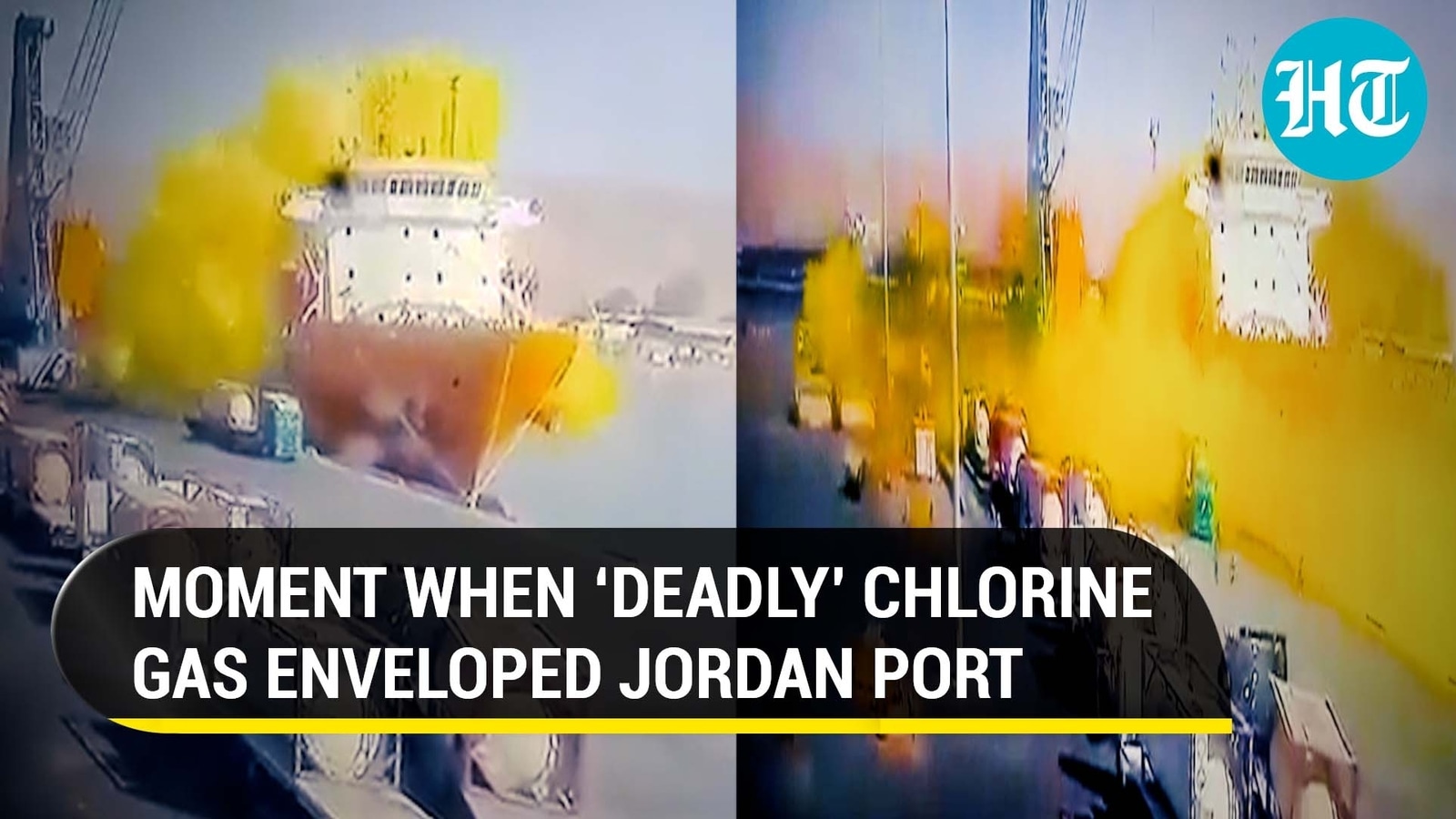 Viral 13 killed in Jordan’s toxic gas leak after crane drops chlorine