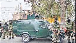 Police say weapons and narcotics were recovered from the slain persons. They are believed to have come to receive a cache of arms and narcotics and facilitate infiltration of militants, they said. Two suspected overground workers (OGWs) of militants were on Tuesday shot dead by the Army near the Line of Control (LoC) in Jammu and Kashmir’s Kupwara. (AP File Photo)