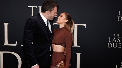 Ben Affleck and Jennifer Lopez are engaged again. (AFP) Ben Affleck and Jennifer Lopez are engaged again. (AFP)