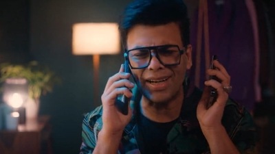 Karan Johar in the new teaser for Koffee With Karan season 7. Karan Johar in the new teaser for Koffee With Karan season 7.