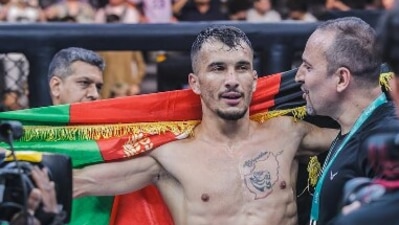 Abdul Azim Badakshi has been accused of attempting to flee India. (Instagram/@mfn_mma)