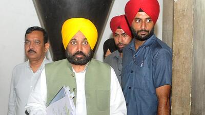Punjab CM Bhagwant Mann made the announcement on the floor of the House during zero hour after leader of opposition Partap Singh Bajwa raised the issue. (Ravi Kumar/HT) Punjab CM Bhagwant Mann made the announcement on the floor of the House during zero hour after leader of opposition Partap Singh Bajwa raised the issue. (Ravi Kumar/HT)